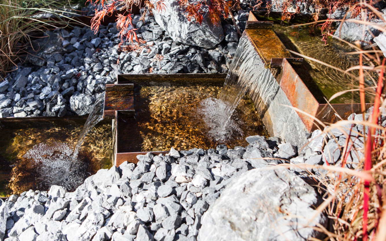 Wasser im Garten